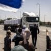 Actievoerders blokkeren hulp aan Gaza: ‘De politie greep niet hardhandig in, zoals bij de Palestijnen’