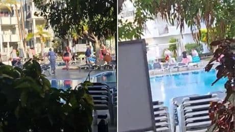 Sunbed Wars 2025 hit Tenerife with tourists throwing down towels on six loungers