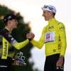 Tourwinnaar Tadej Pogacar over strijd met Vingegaard: ‘Jonas en ik hebben meer gepraat dan laatste jaren’
