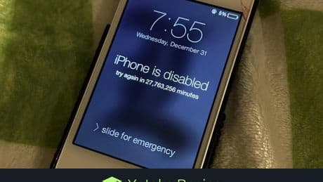 Cómo desbloquear los iPhone antiguos cuando se quedan desactivados y te dice que lo vuelvas a intentar en años