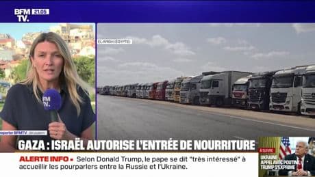 Neuf camions d'aide humanitaire des Nations unies ont été autorisés ce lundi à entrer dans la bande de Gaza