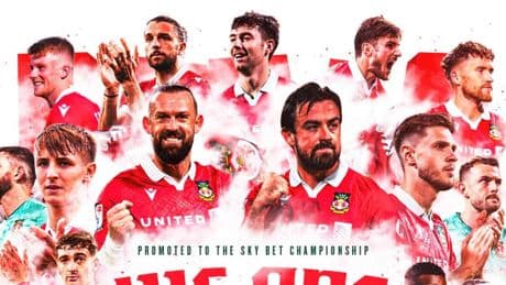 Wrexham escribe su leyenda: tres ascensos consecutivos hasta la Championship