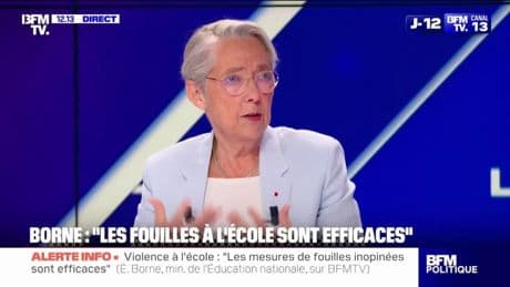 Justice des mineurs: Élisabeth Borne veut mettre en place "des unités éducatives d'accueil de jour"