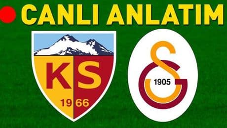 Kayserispor - Galatasaray maçına doğru! Muhtemel 11'ler...