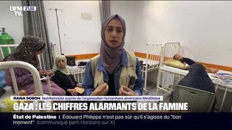 Gaza: les chiffres alarmants  de la famine