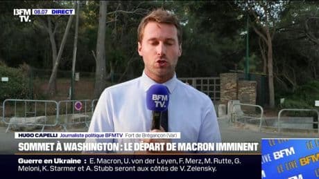 Sommet à Washington: Emmanuel Macron s'apprête à quitter le fort de Brégançon