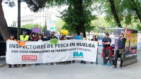El Gobierno presenta una propuesta en firme a los inspectores de Pesca tras más de 70 días de huelga