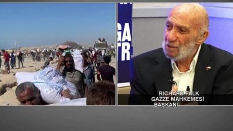 Gazze Mahkemesi Başkanı Falk CNN TÜRK'e konuştu: "Filistinlileri sürgün planı soykırım"