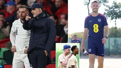 Thomas Tuchel considering handing Jordan Henderson shock England start over Declan Rice for World Cup qualifier against Andorra