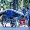 Bailiffs move in to evict the Hyde Park Corner homeless: Rough sleepers' camp is broken up after court order