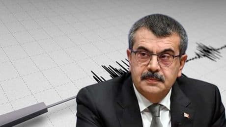 Milli Eğitim Bakanı'ndan deprem sonrası okullarla ilgili açıklama! Okullar tatil mi olacak?