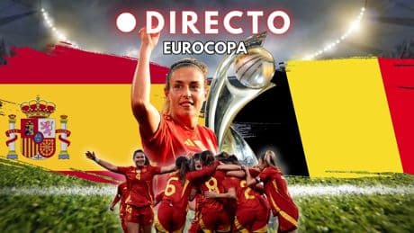 España - Bélgica de la Eurocopa femenina, en directo