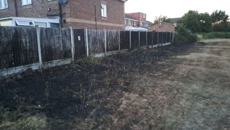 Homes evacuated as wildfire breaks out in east London