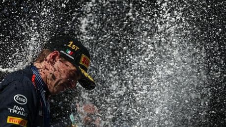 El Verstappen aniquilador de récords regresa: Vettel, su víctima en Imola