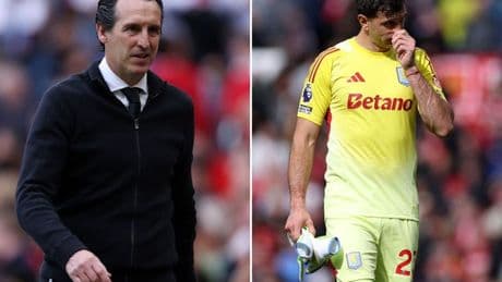 Aston Villa boss Unai Emery gives two-word answer on Emi Martinez transfer