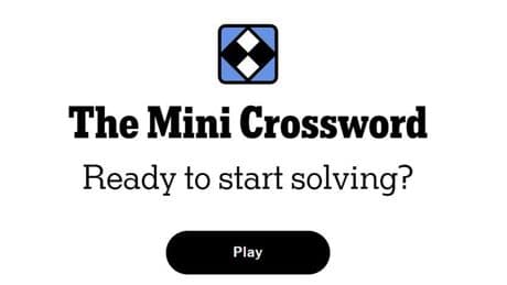 NYT Mini Crossword Clues And Answers For Saturday, May 10
