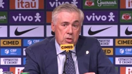 Esta es la primera lista de Ancelotti con Brasil: varapalo para Neymar y Rodrygo