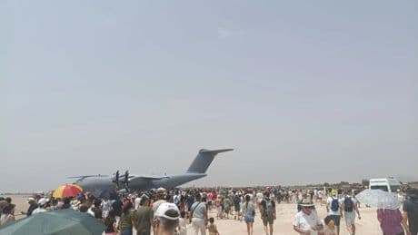 Exhibición militar Aire 25: las fotos más impresionantes de los aviones del Ejército español