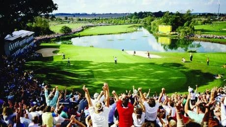 Golf star reacts to 'mashed potato' and 'baba booey' yells from fans