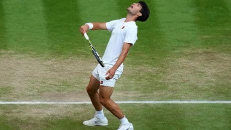 Alcaraz, tras caer en Wimbledon: "Es difícil perder"