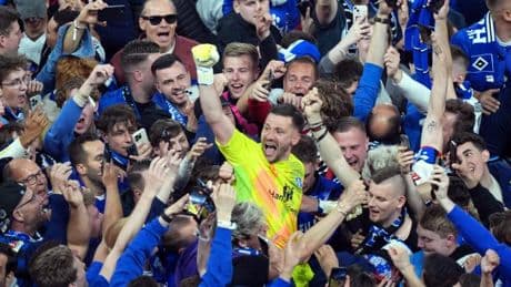 Aufstieg perfekt! Nach sieben Jahren steht der HSV wieder in der Bundesliga