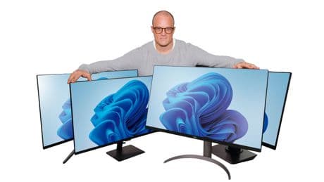 32-Zoll-Monitore-Test: Die größten Bildschirme im 16:9-Format