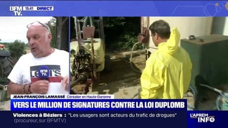 "On a besoin de vivre de notre métier": ce céréalier défend la loi Duplomb qui a "du bon sens"