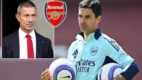 Arsenal boss Mikel Arteta 'guarantees' he is on the same page as new sporting director Andrea Berta over transfer targets - with crucial summer looming after another season without silverware