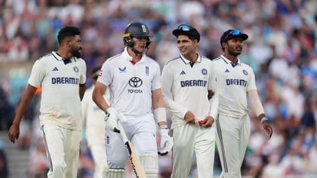 Stuart Broad criticises ‘lazy decision’ to halt Oval Test with England-India series on a knife edge