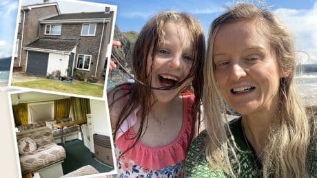 I make £10,000 each summer renting my house to rich tourists – I live with my daughter in a caravan in mum’s garden