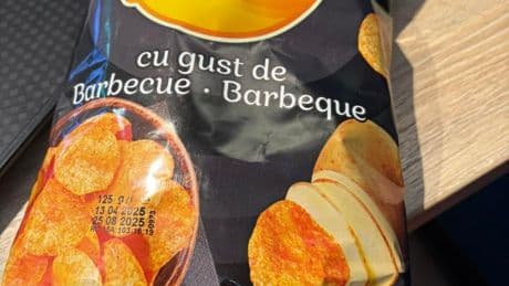 Big discount store selling popular snack everyone loves when on holiday in the UK