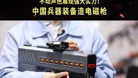 "3000 colpi al minuto": come funziona il nuovo fucile elettromagnetico cinese