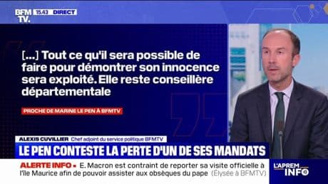 Marine Le Pen condamnée: la députée conteste la perte de son mandat de conseillère départementale du Pas-de-Calais