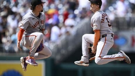 Robbie Ray moves to 7-0, Sam Huff homers as Giants beat Nationals