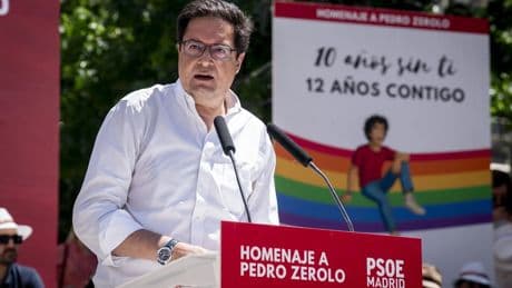 Óscar López dice que el PP ha llenado la Plaza de España de &quot;insultos y odio&quot;, pero &quot;no de gente&quot;: &quot;Feijóo no tira&quot;