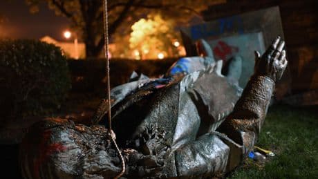 Statue of Confederate general torn down in 2020 protests to be restored in Washington DC