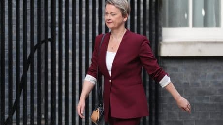 Yvette Cooper condemns ‘appalling’ Israeli offensive on Gaza City