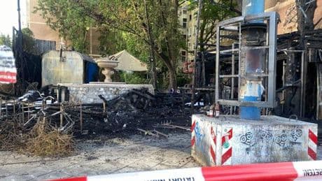 Brand: Großes Feuer am bekannten Technoclub "Wilde Renate"