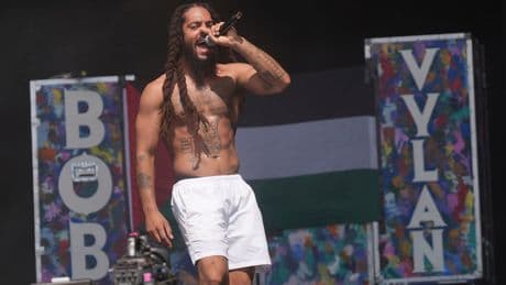 Bob Vylan rejects criticism and says it's being targeted for speaking up about Gaza at Glastonbury