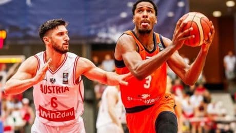 Oranje-basketballers na nederlaag nog niet zeker van WK-kwalificatietoernooi