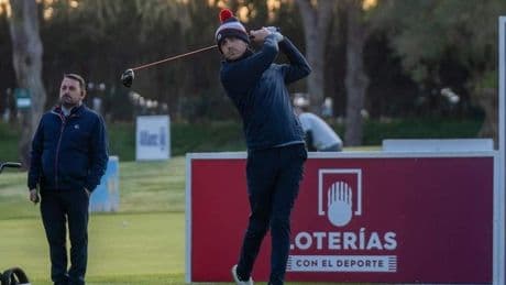 El gofista bilbaíno Javier Sainz escala posiciones tras un buen final en el Scottish Challenge