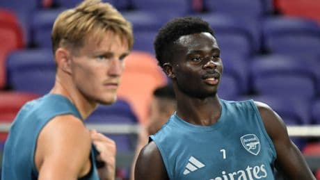 Arsenal double injury boost as initial scans provide positive Bukayo Saka and Martin Odegaard updates