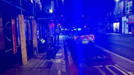 Two officers and man 'attacked' after 'sexual assault' on Edinburgh street