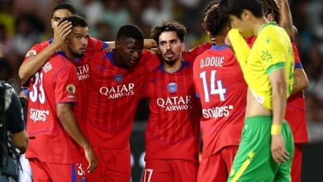 Ligue 1 : peu inspiré, le PSG assure l’essentiel à Nantes