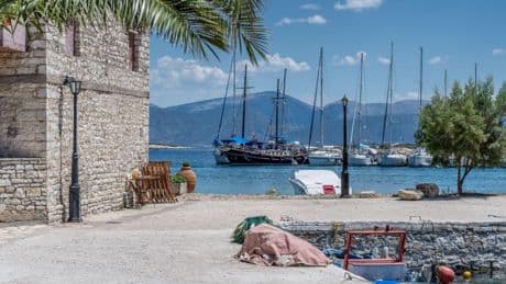 Pretty European ‘floating village’ with quiet beaches and a picturesque port