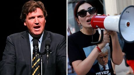 Laura Loomer reignites fight with ‘terrible person’ Tucker Carlson in string of social media posts