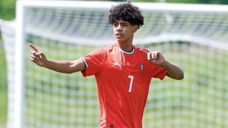 El debut de Cristiano Jr. con la selección portuguesa y el mensaje de CR7: &quot;Estoy muy orgulloso&quot;