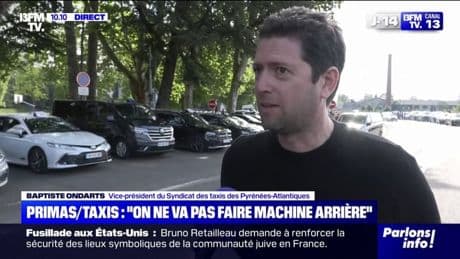 "Ils ne sortiront pas du bureau de Matignon sans des engagements écrits": à Pau, la mobilisation des taxis ne faiblit pas ce vendredi