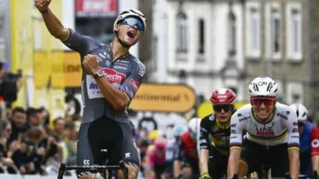 Tour de France 2025, 2e étape : Van der Poel roule ses bosses