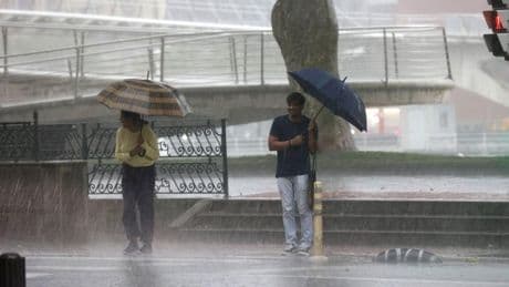 Euskalmet activa un aviso amarillo por tormentas para esta tarde en Bizkaia